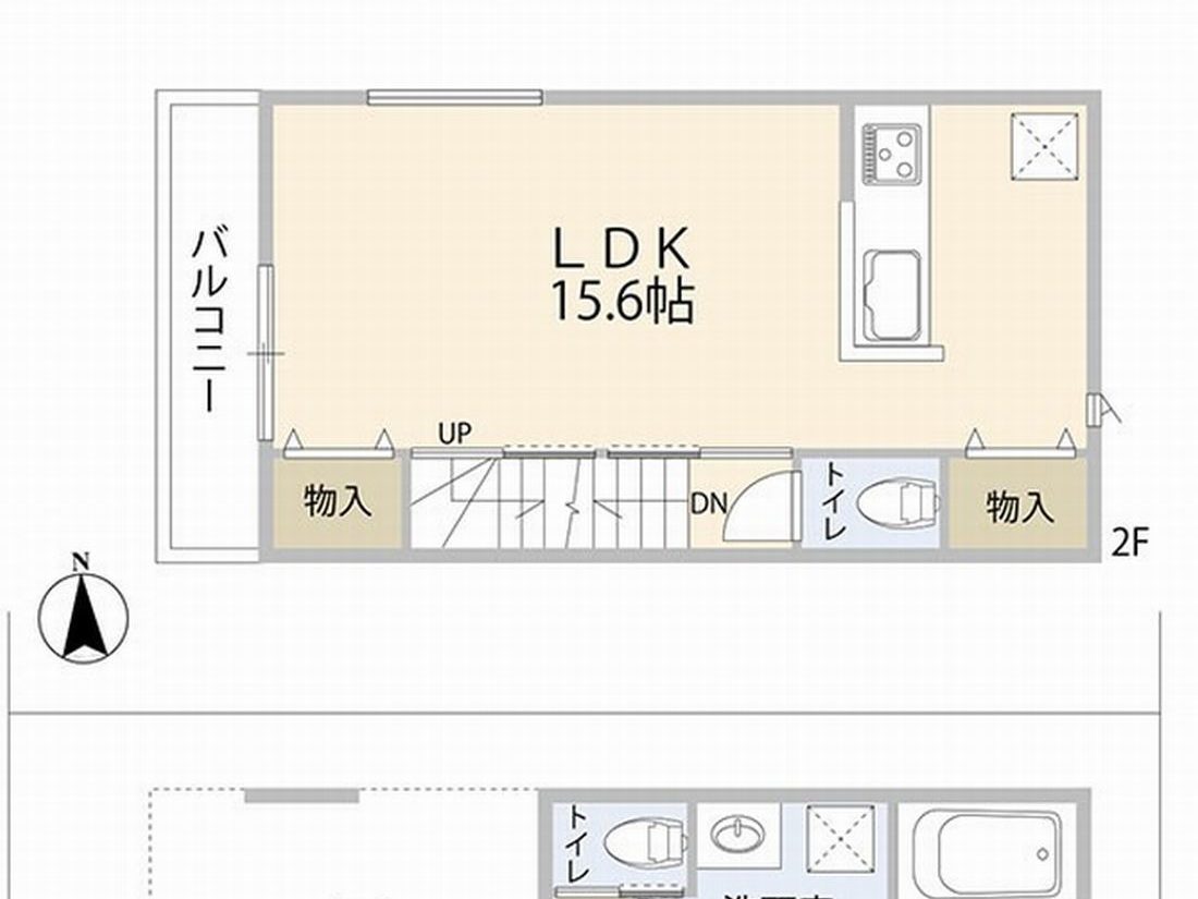 尼崎市若王寺３丁目新築戸建 原図